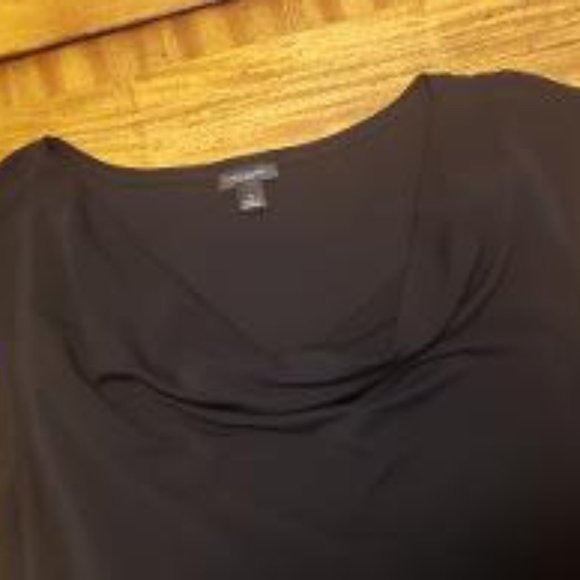 Ann Taylor Black Dress - Cowl Neck - Picture 4 of 11